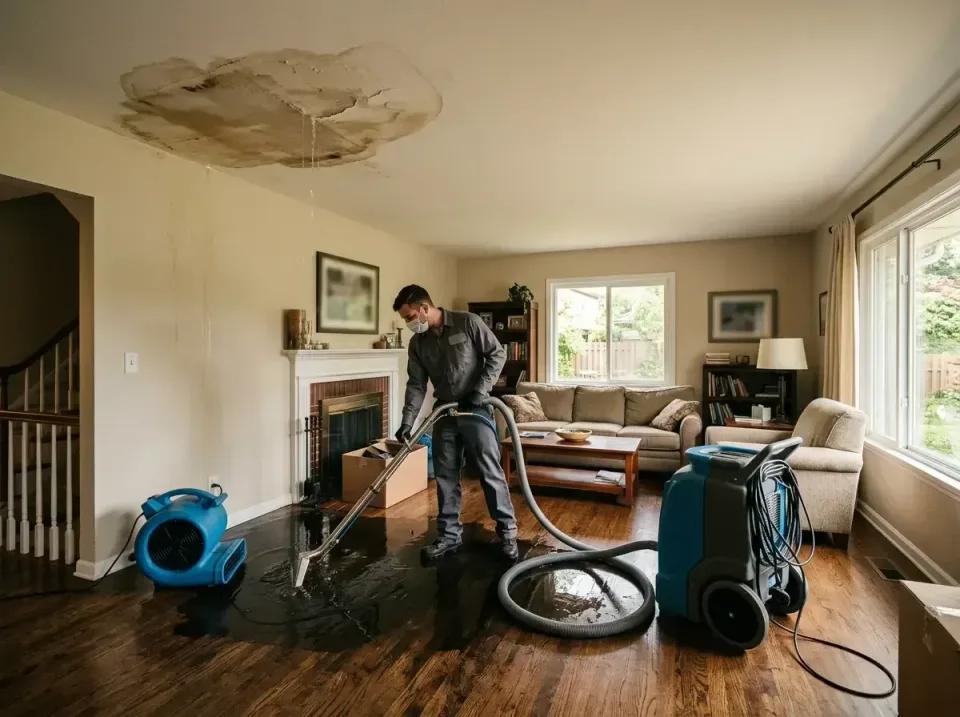 attic-pipe-burst-ceiling-drip-008 — frequently asked questions, Water Damage Restoration & Carpet Care in Poplarville, MS